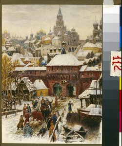 Moskau im 17. Jahrhundert von Victor Mikhailovich Vasnetsov