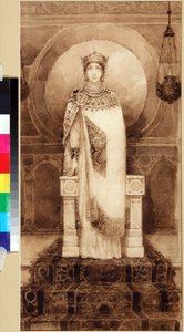 Heilige Helena (römische Kaiserin, Mutter von Konstantin I) von Victor Mikhailovich Vasnetsov