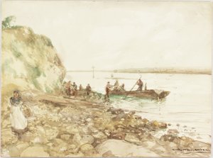 Fischerboot von Victor Noble Rainbird