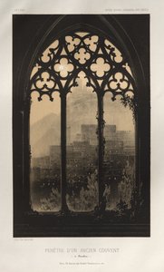 Fenster eines alten Klosters (in Barcelona) von Victor Petit