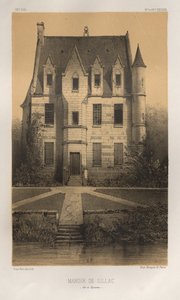 Herrenhaus De Sillac (Lot et Garonne) von Victor Petit