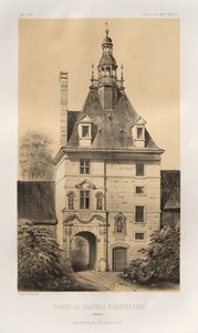 Tor des Schlosses von Outrelaise (Calvados)