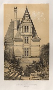 Architektur Pittoresque oder Denkmäler des 15. und 16. Jahrhunderts: Schlösser Frankreichs des 15. und 16. Jahrhunderts: Pl. 37, Schloss von La Ranciere (Maine-et-Loire)
