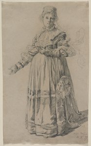 Stehende Frau von Victor Tobler