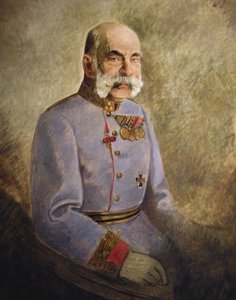 Franz Joseph I. von Österreich, ca.1916 von Vienna Nedomansky Studio