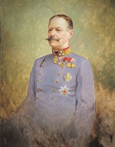 General Alexander Freiherr von Krobatin, ca. 1916 von Vienna Nedomansky Studio