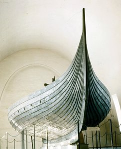Wikingerschiff (Drakkar) aus Gokstad bei Oslo. Oslo Bygdoy Museum, Norwegen von Viking Viking