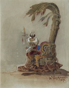 Bühnenbild für die Oper Ruslan und Ljudmila von M. Glinka von Viktor Alexandrovich Hartmann