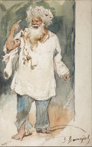 Kostümentwurf für die Oper Rusalka von A. Dargomyzhsky