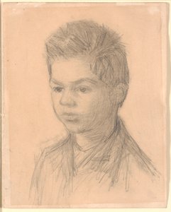 Porträt von Svend Hammershøi, Bruder des Künstlers von Vilhelm Hammershøi