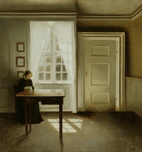 Interieur mit einer Dame, 1901