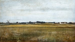 Landschaft von Virum bei Frederiksdal, Sommer