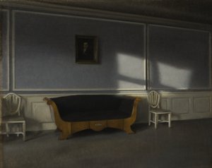 Sonnenschein im Wohnzimmer III, ca. 1905 von Vilhelm Hammershoi