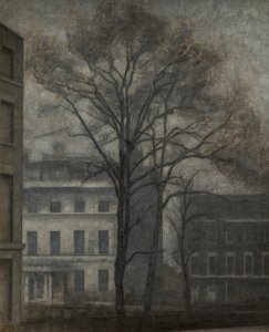 Die jüdische Schule in der Guilford Street, London von Vilhelm Hammershoi