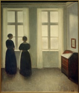Zwei Frauen am Fenster