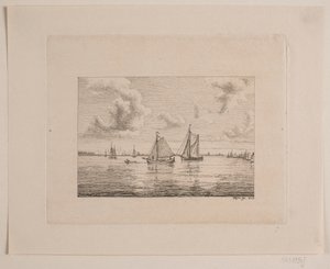Antwerpener Reede von Vilhelm Kyhn