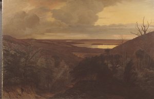 Später Abend in der Nähe von Himmelbjerget, Jütland