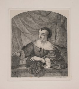 Porträt von Ferdinand Bols Frau von Vilhelm Kyhn