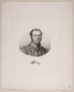 Porträt von Johan Christopher Hoffmann