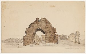 Salomons Kapelle. Bornholm von Vilhelm Kyhn