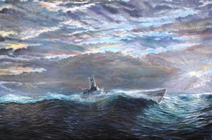 Aufstieg der USS Puffer 10.-17. Oktober 1943