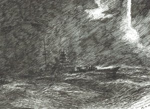 Schlacht am Nordkap 1943 von Vincent Alexander Booth