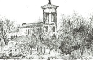 Kirche am Thames, 2004 von Vincent Alexander Booth