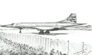 Concordes letzte Landung, 2003 von Vincent Alexander Booth