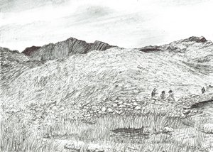 Coniston Old Man von Vincent Alexander Booth