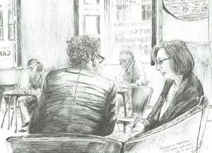 Essen und Grüße, 2011 von Vincent Alexander Booth
