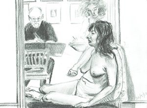 Abendmodell später, 2012 von Vincent Alexander Booth