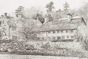 Mottistone Hall Isle of Wight, 2008 von Vincent Alexander Booth