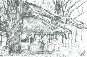 Outdoor-Bar, Lake Naivasha, 2006