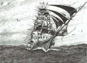 Sturmerschaffer Kap Delfin, 2024 von Vincent Alexander Booth