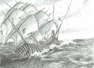Sturmerschaffer Großer Salzsee, 2021 von Vincent Alexander Booth