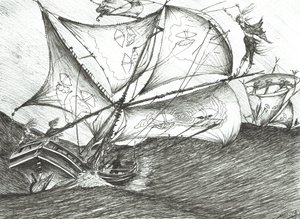 Sturmerschaffer Indischer Ozean, 2017 von Vincent Alexander Booth