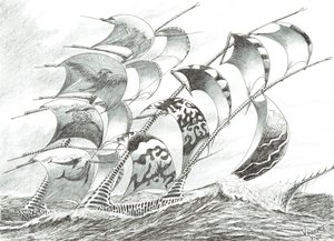 Sturmerschaffer Lagoa Mirim, 2022 von Vincent Alexander Booth