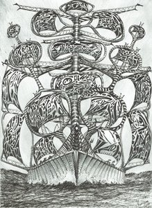 Sturmerschaffer Weißes Meer, 2017 von Vincent Alexander Booth