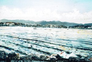 Schwan auf dem See