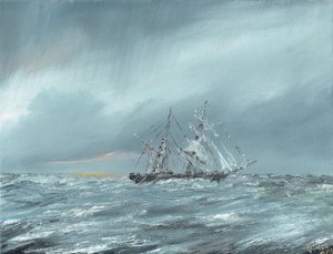 Die Mary Celeste treibend 5. Dezember 1872, 2016