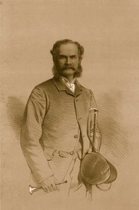 Oberstleutnant A.M. Calvert, 1879 von Vincent Brooks Day and Son