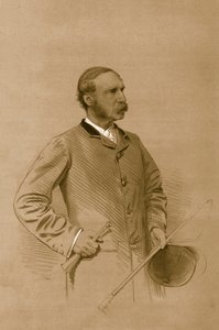 Der ehrenwerte Ralph Pelham Nevill, 1879 von Vincent Brooks Day and Son