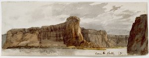 Canyon de Chelly Nr. 3 (Canyon de Chelly, Arizona, Carsons Nadel 500 Fuß), 1869-1871