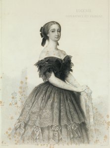 Porträt der Kaiserin Eugénie von Vincent Vidal