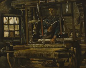 Ein Weberhaus von Vincent van Gogh