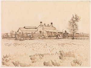 Eine Ziegelfabrik, 1888 von Vincent van Gogh