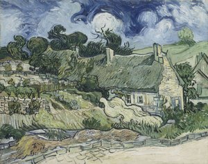 Chaumes de Cordeville in Auvers-sur-Oise von Vincent van Gogh