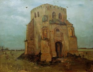 Der alte Kirchturm zu Nuenen, Der Bauernkirchhof von Vincent van Gogh