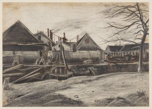 Fabrik in Den Haag von Vincent van Gogh