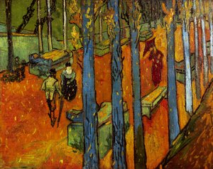 Fallende Blätter (Les Alyscamps)